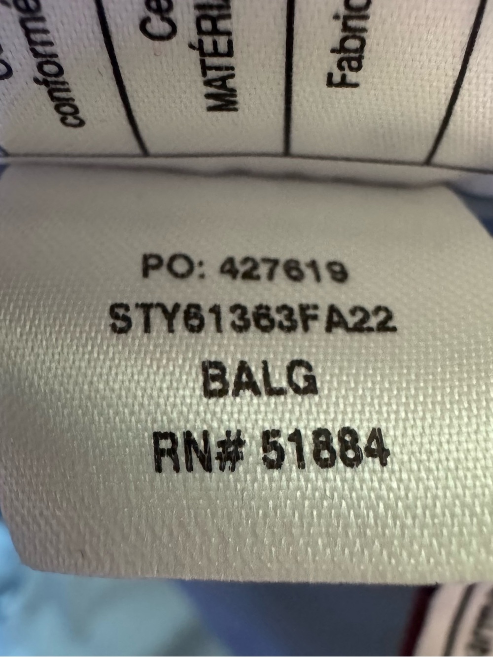 Patagonia Light Blue Kids Jacket - Logo Detail - Picture 4 of 4